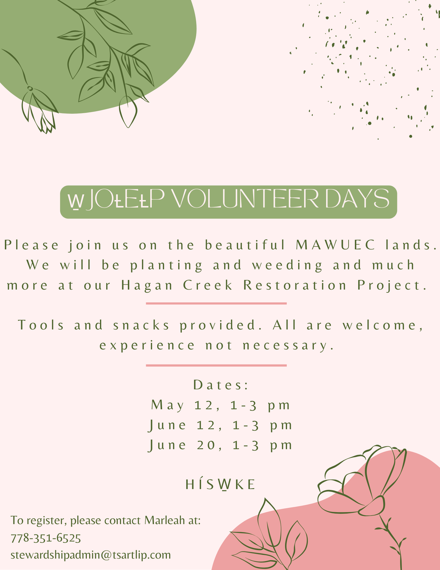 MAWUEC Volunteer Days (1)